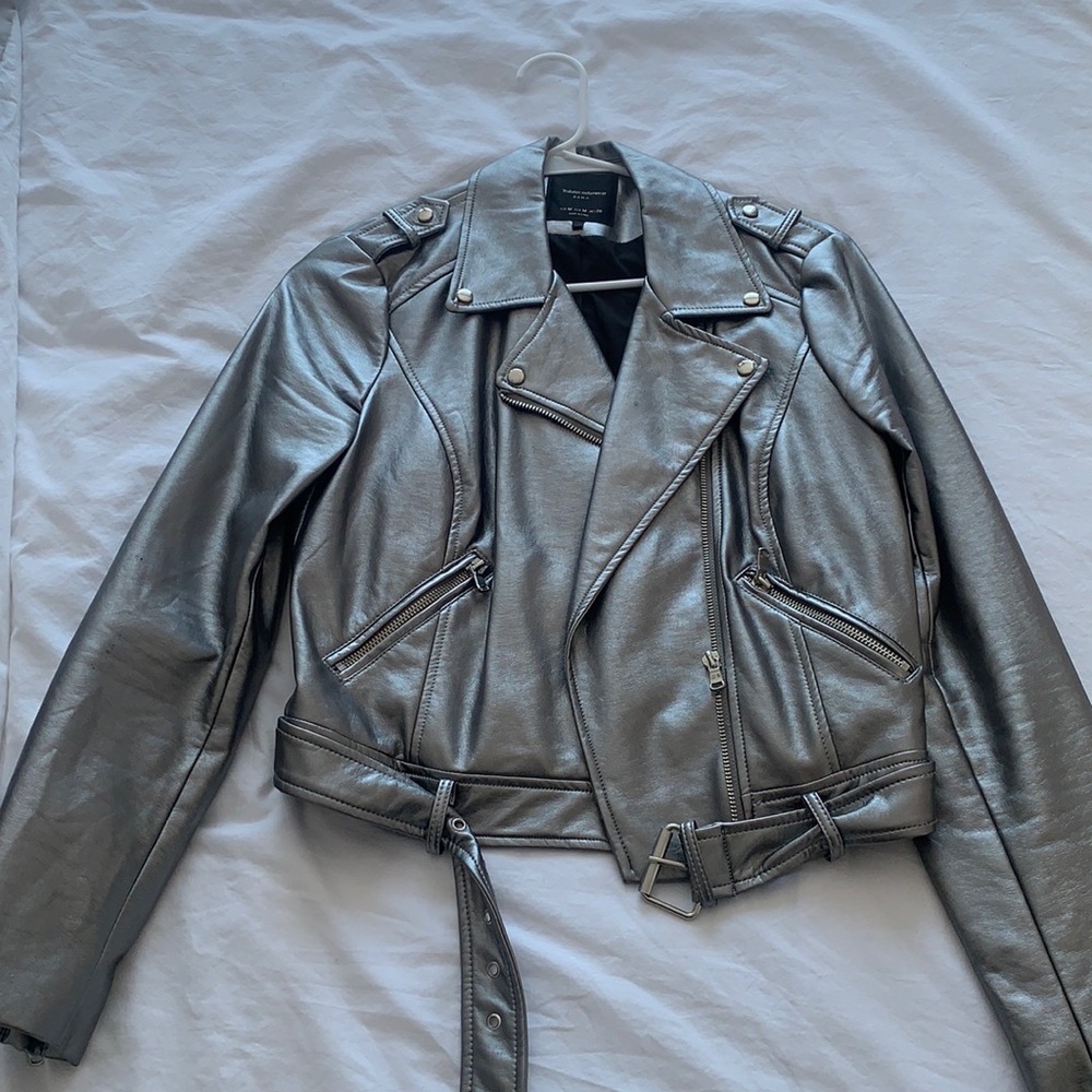Zara Faux Leather Jacket